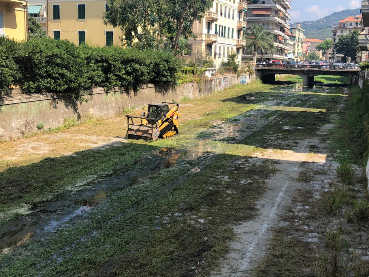 Rupinaro, partite le operazioni di pulizia