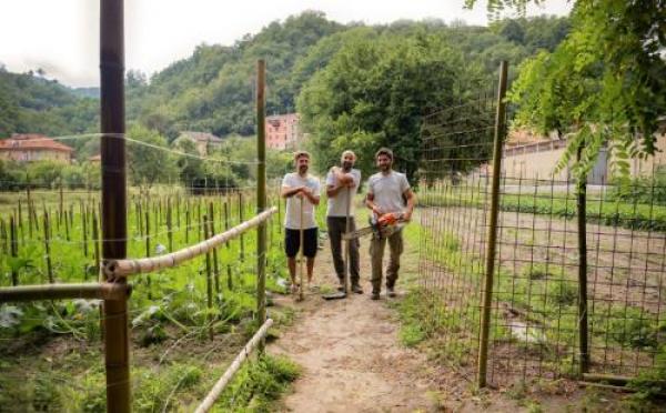 Riccardo, da barman a imprenditore agricolo