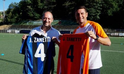 Xavier Zanetti ha incontrato i giocatori della Sammargheritese