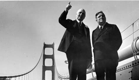 Il Comune di Ne ricorda il suo sindaco di San Francisco che inaugurò il Golden Gate Bridge