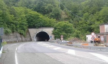 Tunnel delle Ferriere, chiuso di notte fino al 28 febbraio del prossimo anno