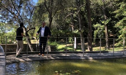 Parco di Villa Rocca: conclusi gli interventi per il ripristino della passerella pedonale d’accesso