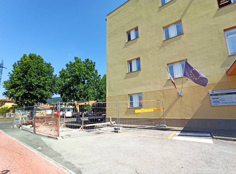 Sestri Levante, cominciati i lavori della nuova palazzina di via Salvi