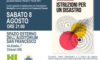 “Istruzioni per un disastro”, il nuovo romanzo del giornalista Nicola Cavagnaro