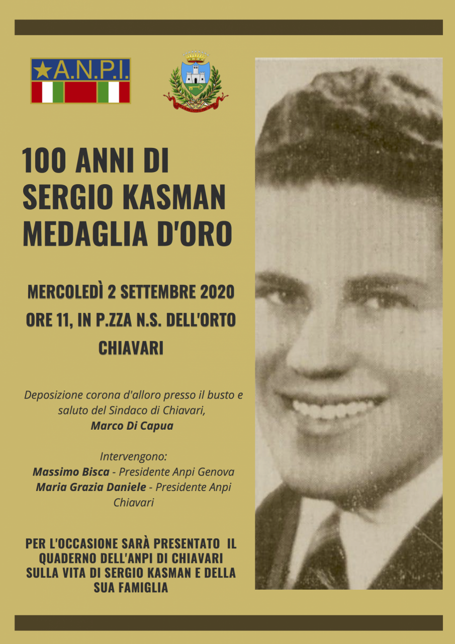 Chiavari ricorda Sergio Kasman