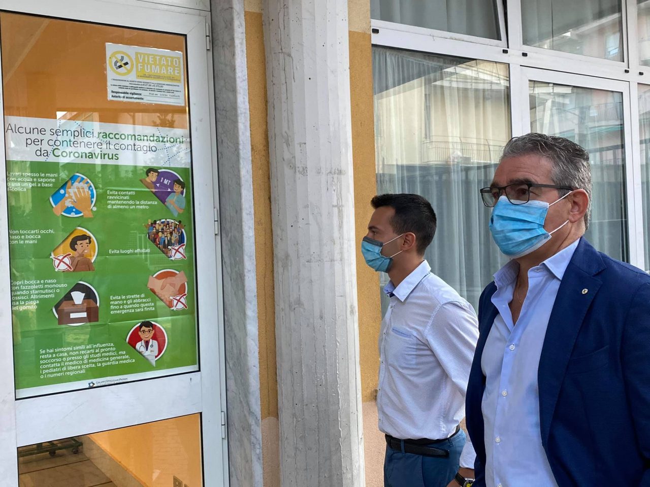 Il primo giorno di scuola a Recco