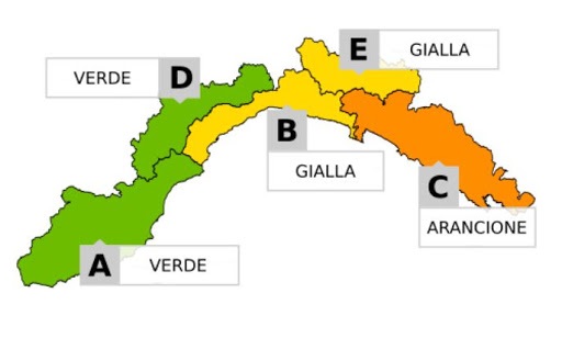 Maltempo, nuovo peggioramento: nel Levante l’allerta ritorna ad arancione
