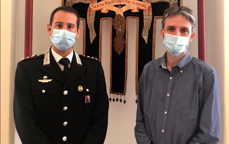 Il benvenuto al nuovo comandante dei Carabinieri