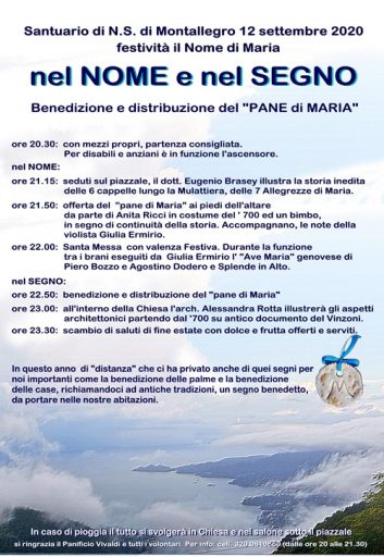 Nel Nome e nel Segno a Montallegro