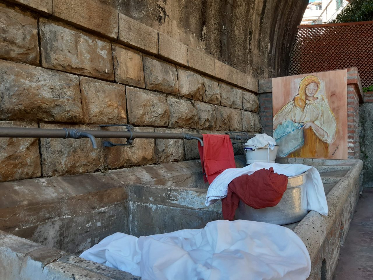 A Moneglia recuperati i lavatoi di levante in occasione della Santa Croce