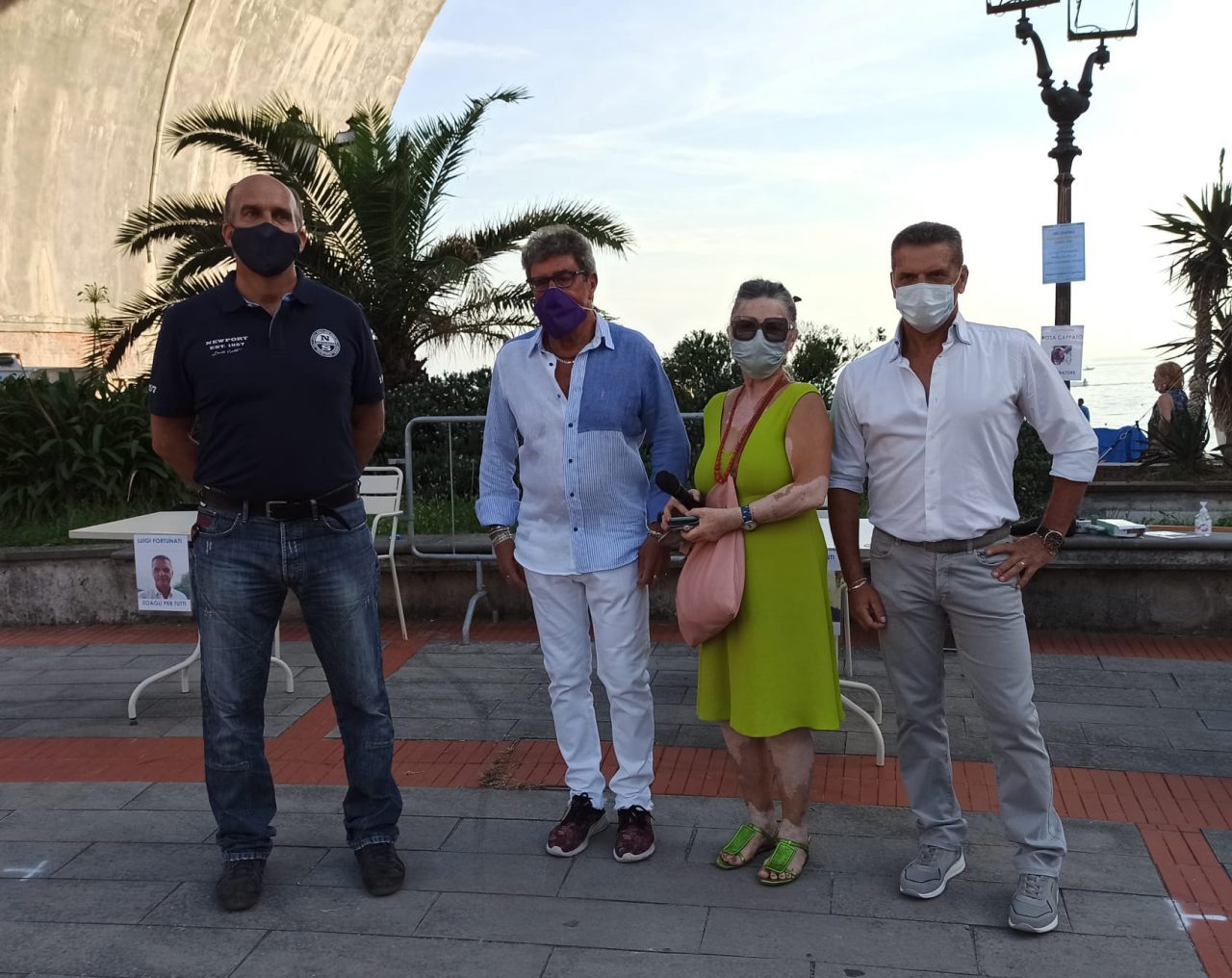 Zoagli, ieri il confronto in piazza tra i candidati