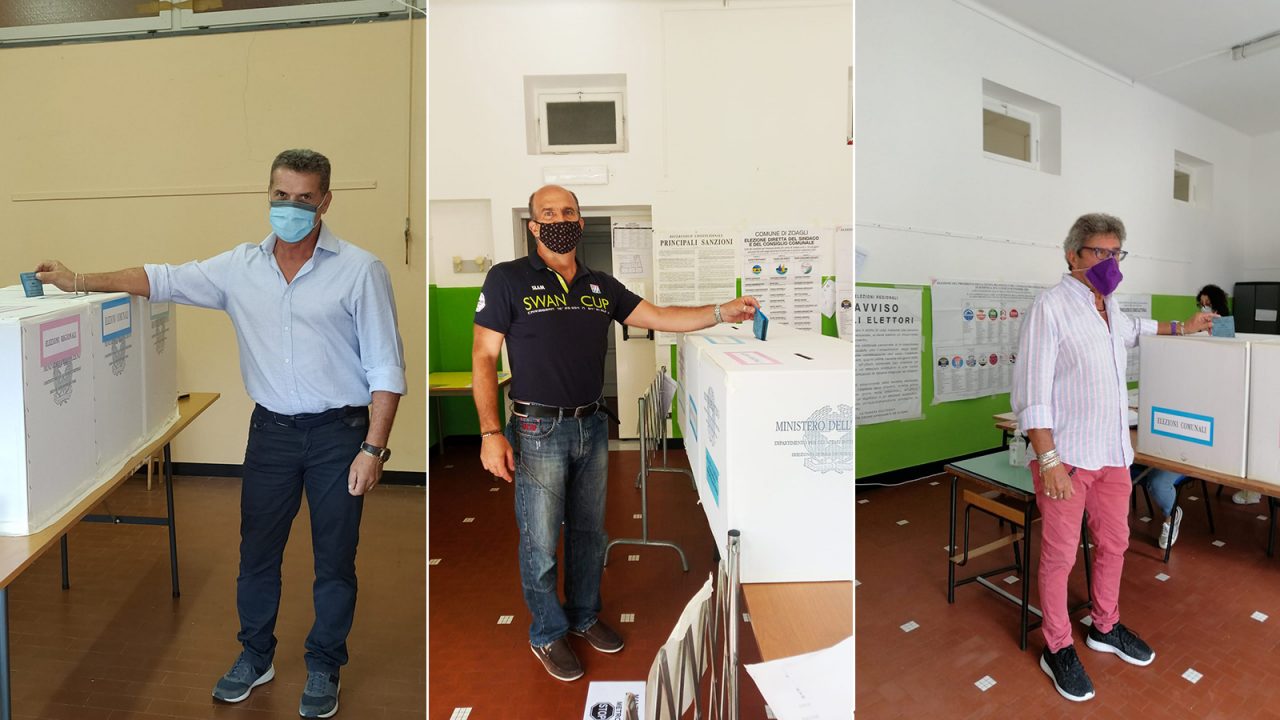 Zoagli al voto, già alle urne tutti e tre i candidati