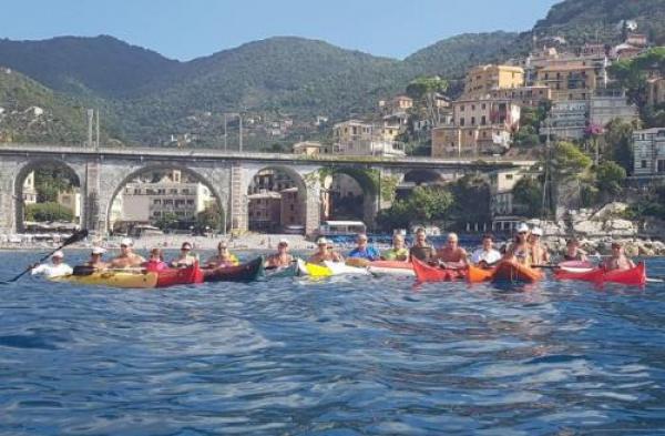 Decima pagaiata in ricordo di Andrea