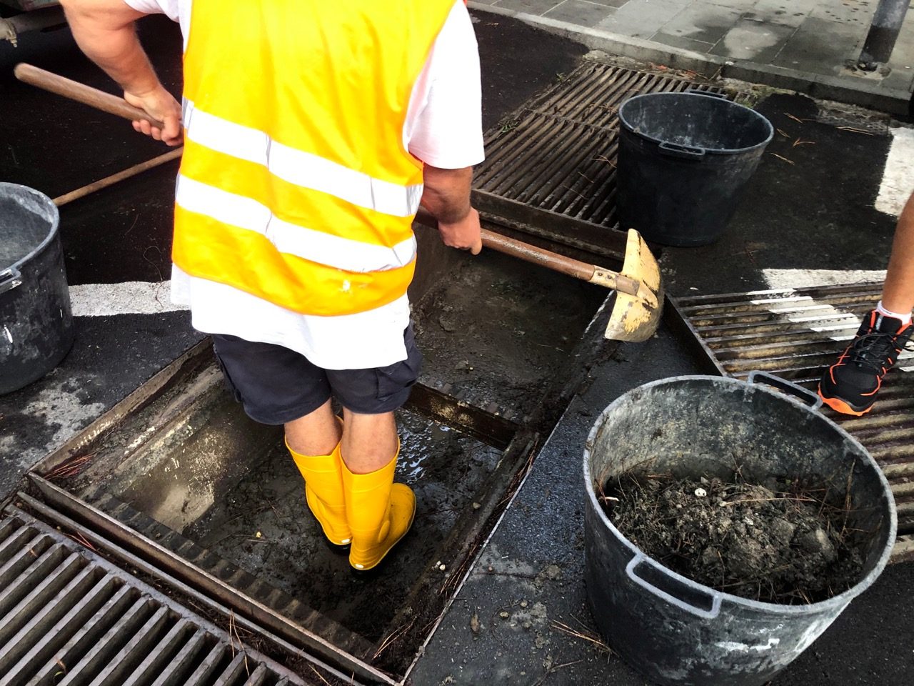 Santa Margherita Ligure, proseguono gli interventi di pulizia reti bianche
