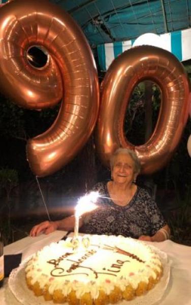 I 90 anni della mitica Tina