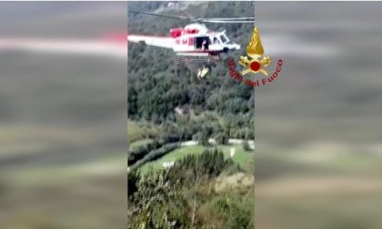 Picchia la testa dopo la caduta a Cabanne, soccorsa dai Vigili del fuoco di Chiavari