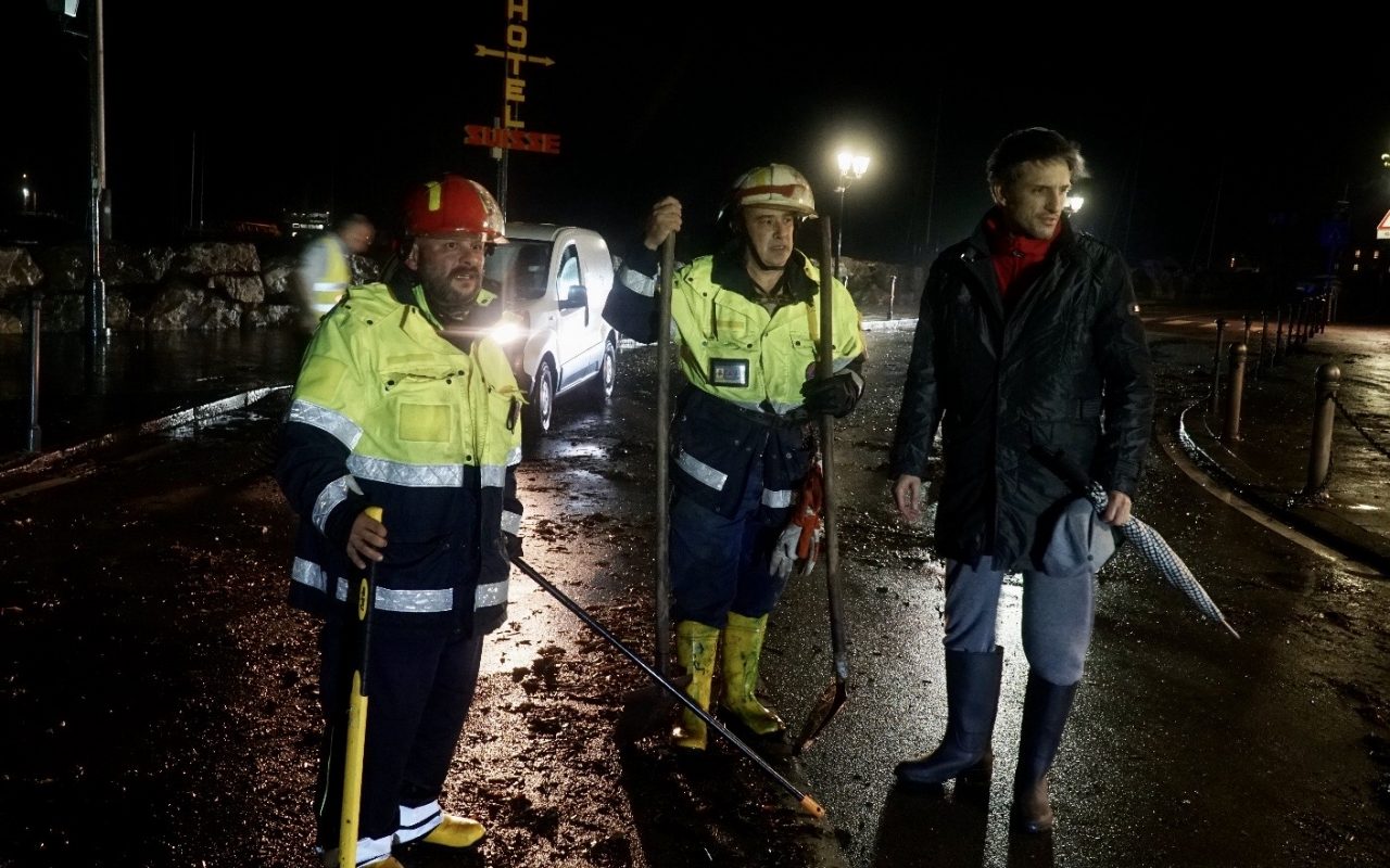Maltempo, bilancio positivo per Santa Margherita: «Ore difficili, ma nessuna grave conseguenza»