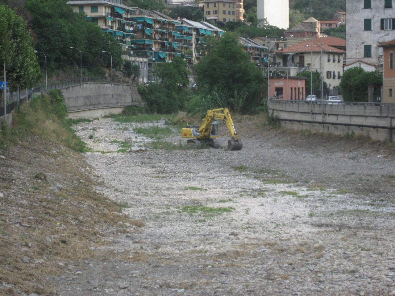 Nuove attività di manutenzione per il torrente Recco e i rivi minori