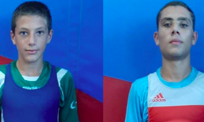 Guardano verso l’alto Alessandro e Lorenzo Gasparini, i “fratelli della lotta”
