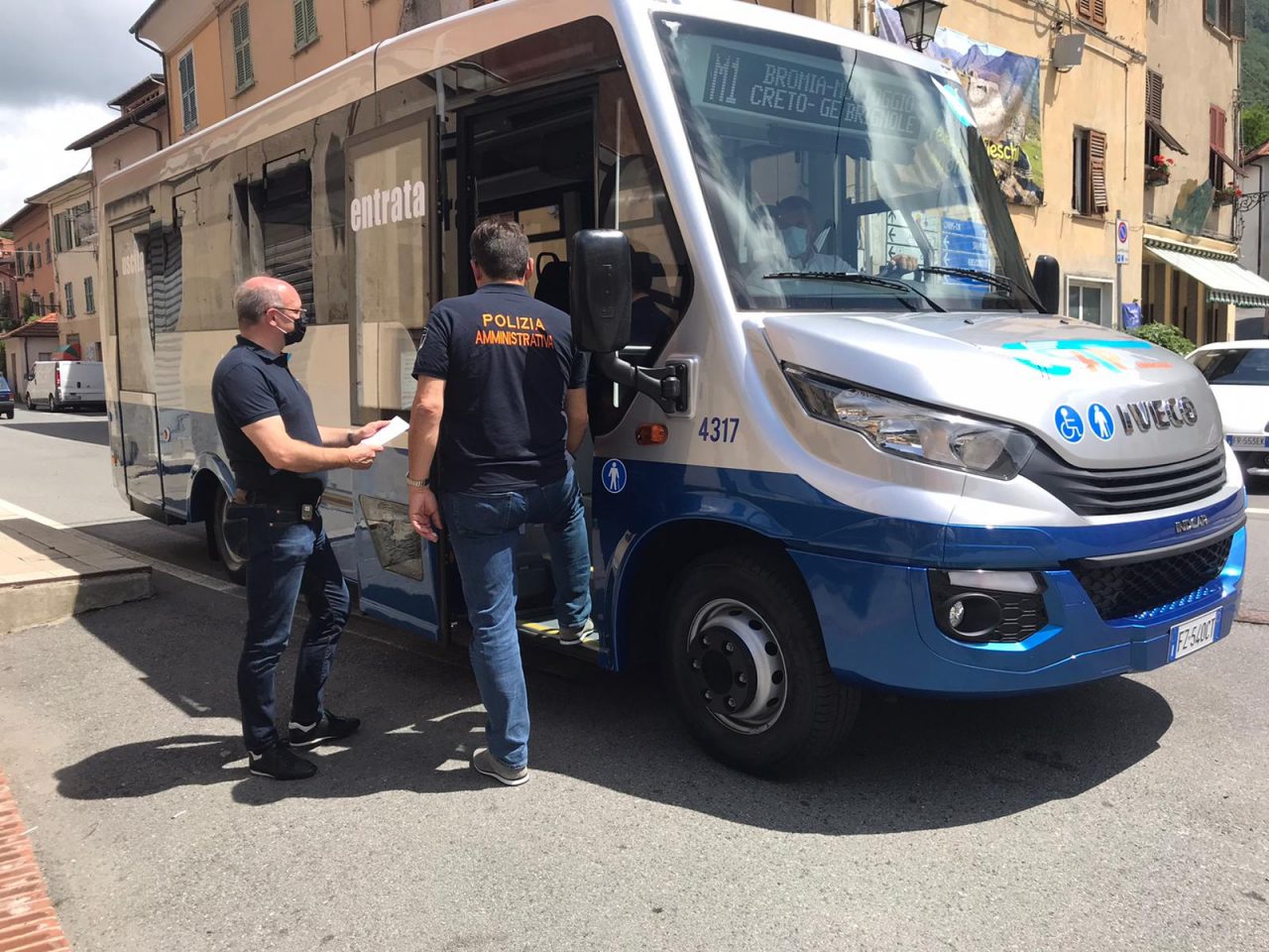 Amt, raffica di controlli sugli autobus del Tigullio