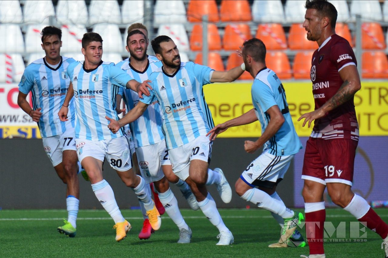 Entella – Reggina finisce uno a uno