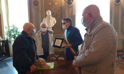 Camogli, la festa in Comune per il centenario Ettore Valcavi
