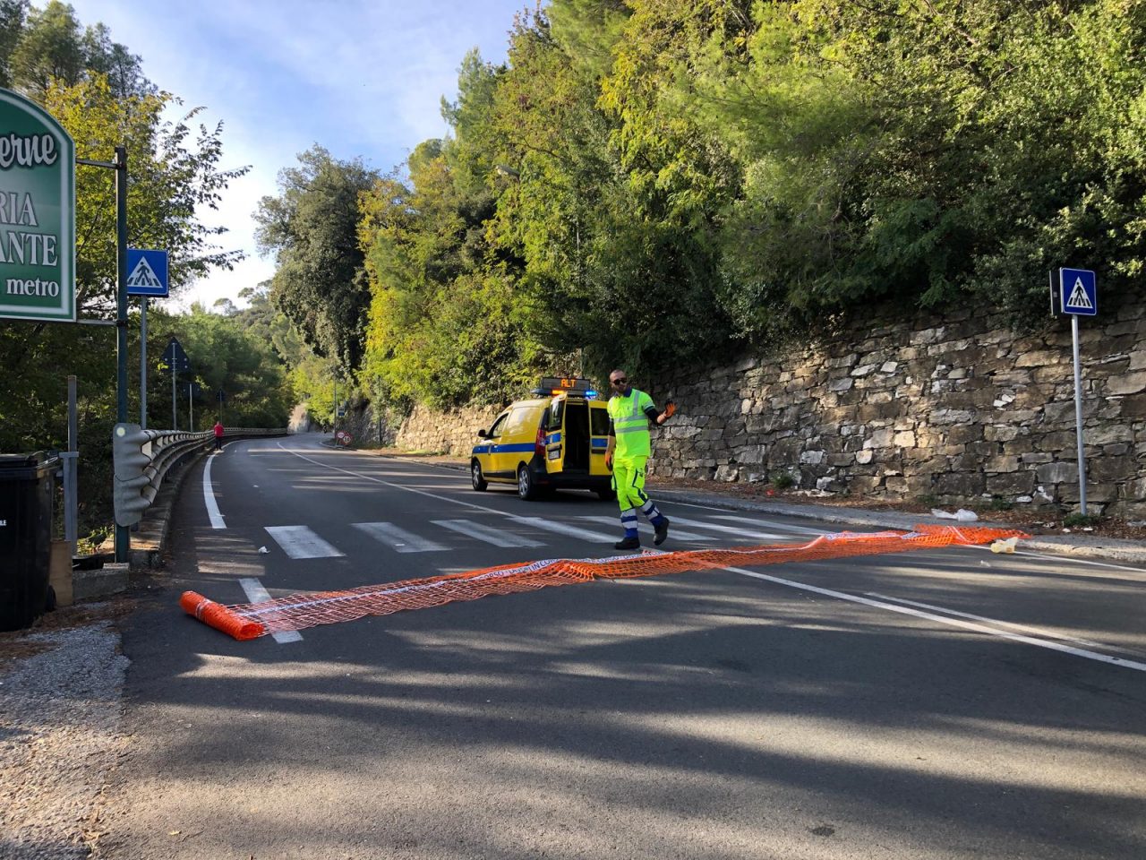 Riaperta al traffico l’Aurelia