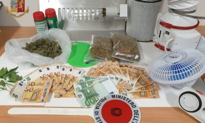 Spacciatore di droga in pieno centro, denunciato