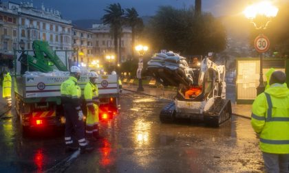 Rapallo, partiti i primi lavori dopo la mareggiata