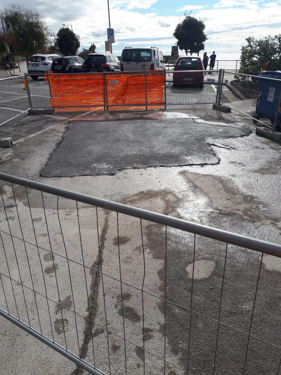 Recco, ripristinata la rete fognaria sulla passeggiata a mare