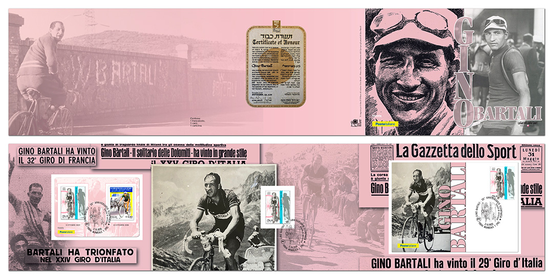 Poste Italiane e Gazzetta dello Sport insieme per celebrare Gino Bartali
