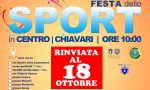 Maltempo, rinviata ancora una volta la Festa dello Sport