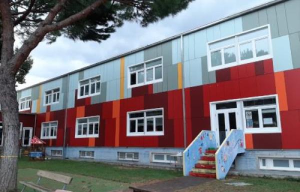 Il nuovo volto della scuola di via Lombardia