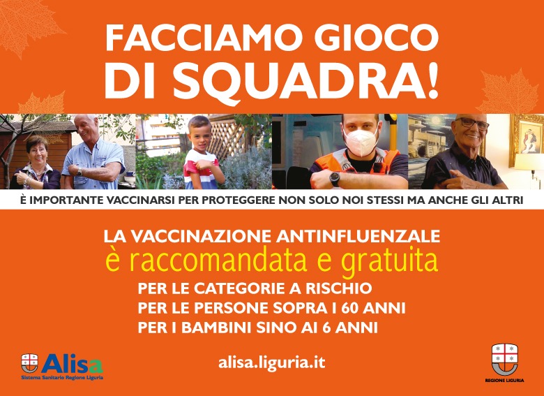 Influenza: al via domani la campagna di vaccinazione in Liguria