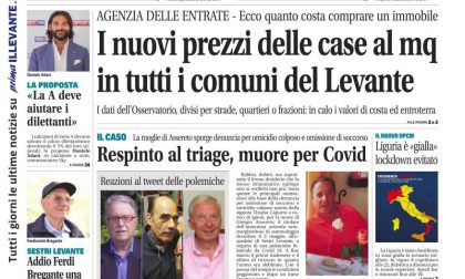 Inchieste, approfondimenti e interviste su Il Nuovo Levante da oggi in edicola