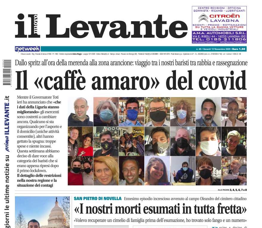 Inchieste, approfondimenti e interviste su Il Nuovo Levante da oggi in edicola