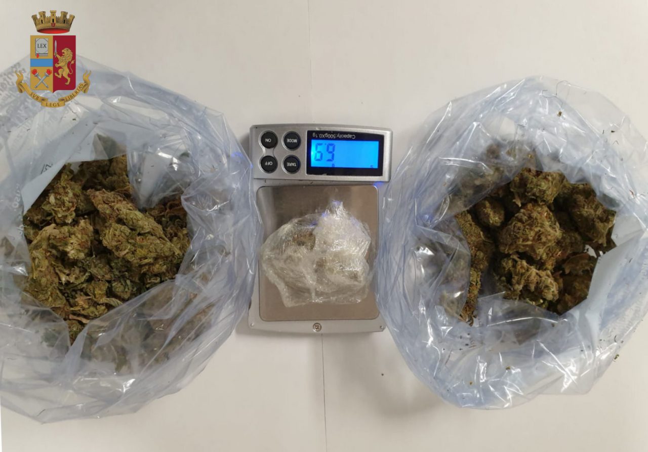 Spaccio di marijuana, denunciato un 32enne a Chiavari