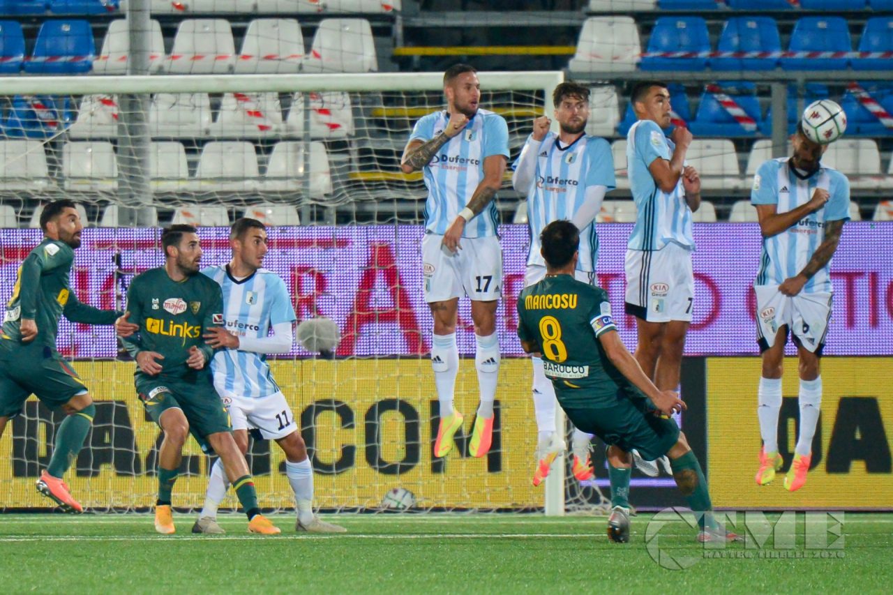 Il Lecce batte l’Entella per 5 a 1