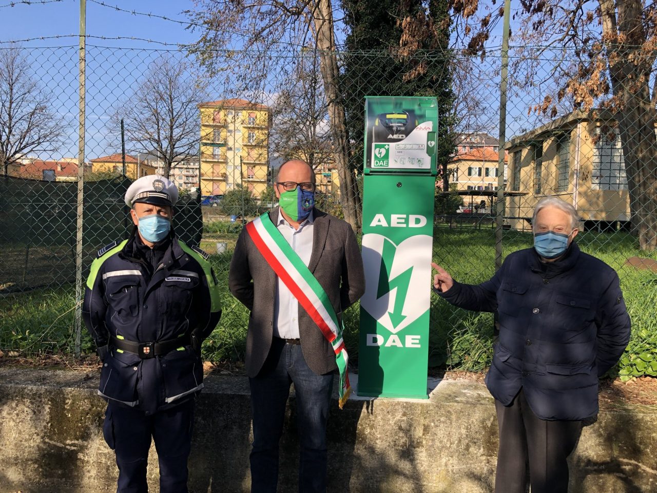 Chiavari città cardioprotetta: arriva il 17° defibrillatore