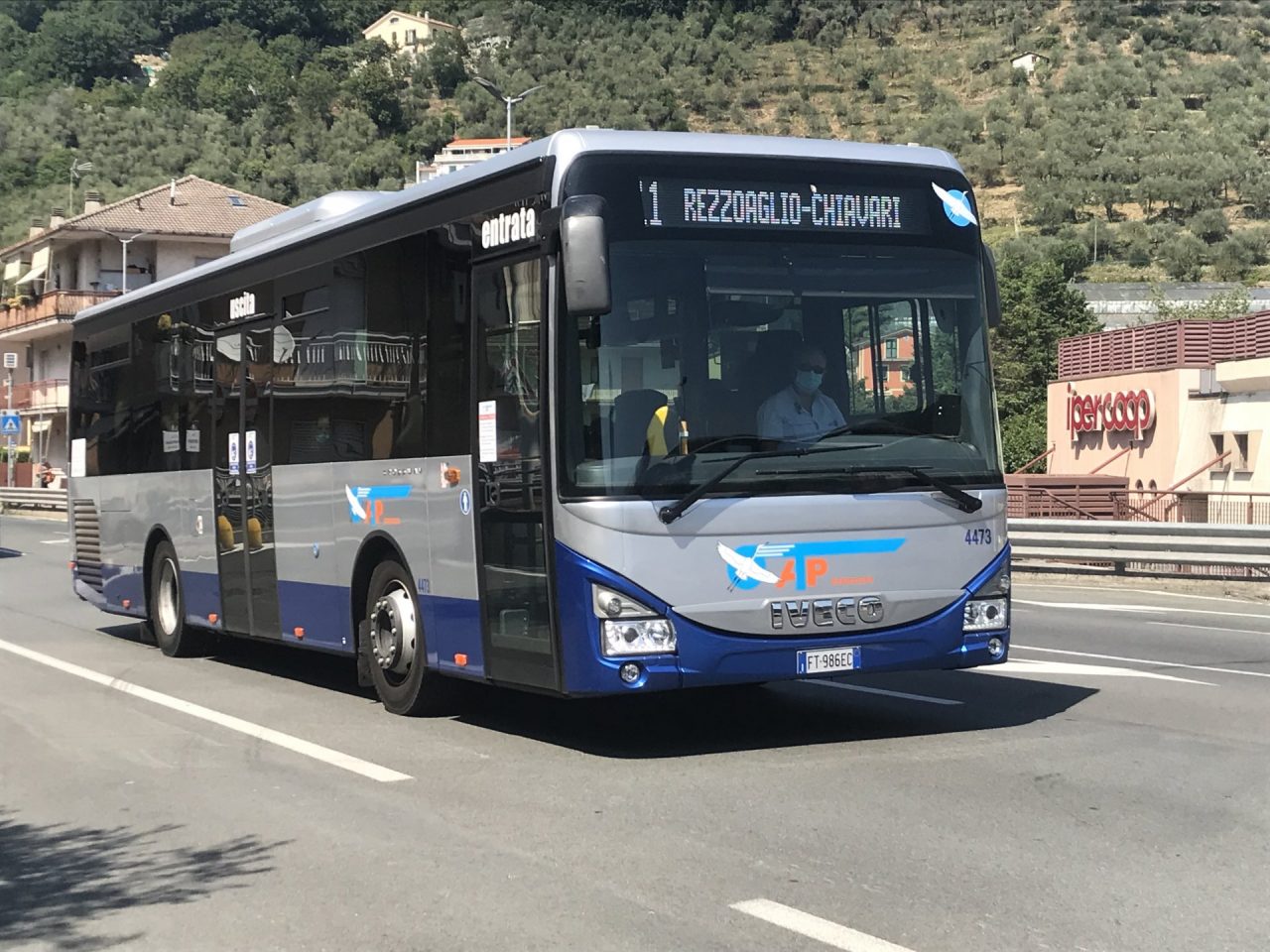Da oggi nuovo bus per coincidenza Rezzoaglio-Chiavari