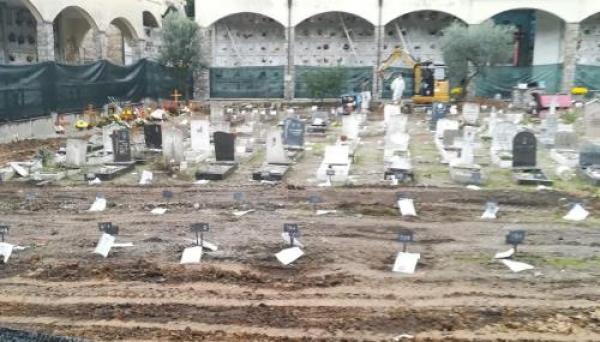 Tombe distrutte “senza preavviso”