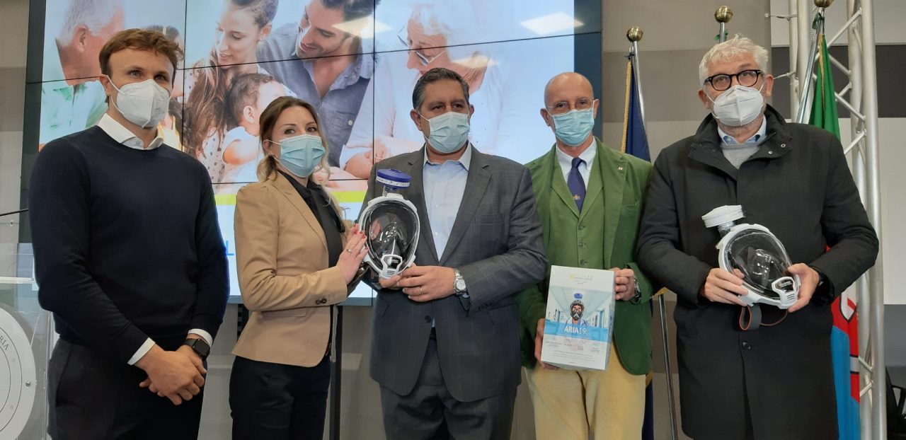 Consegna simbolica di 800 maschere protettive dono di Babboleo agli ospedali