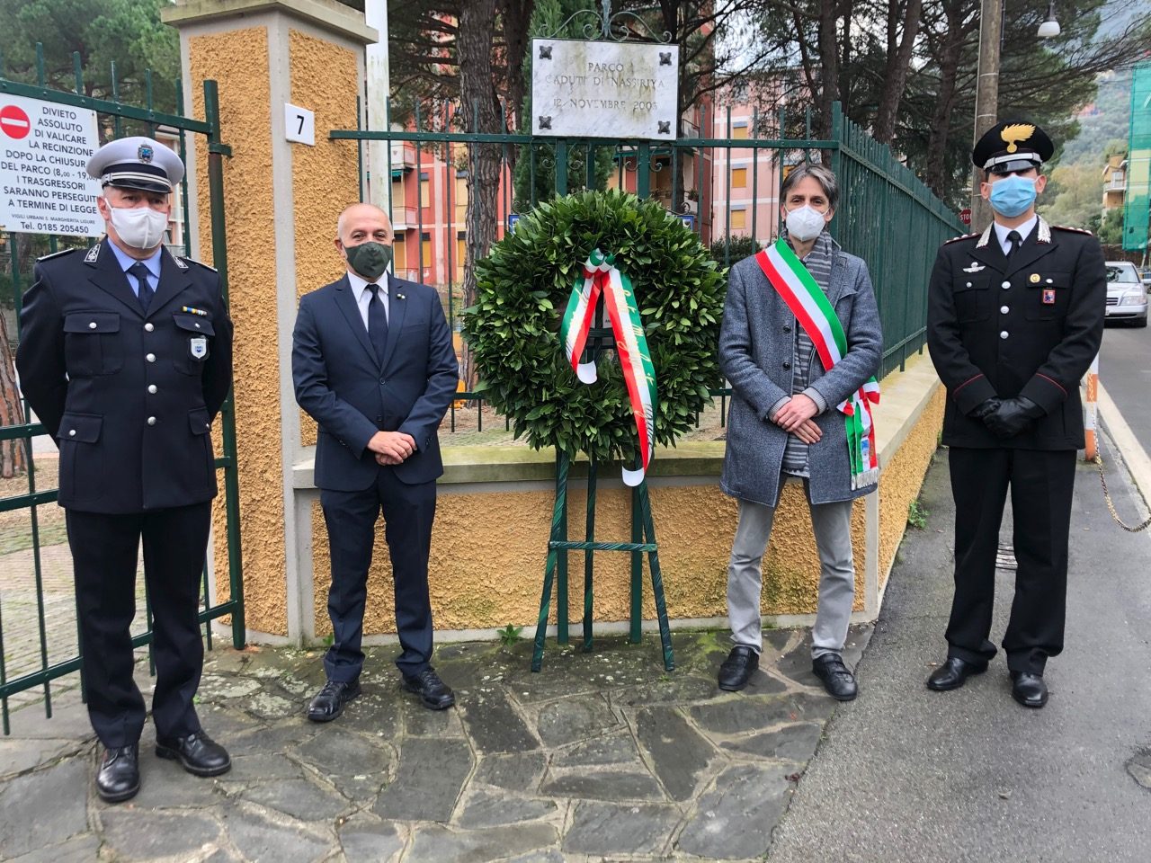 Nassiriya, la commemorazione a Santa Margherita