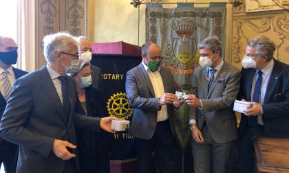 Anche a Chiavari il Rotary dona i buoni spesa