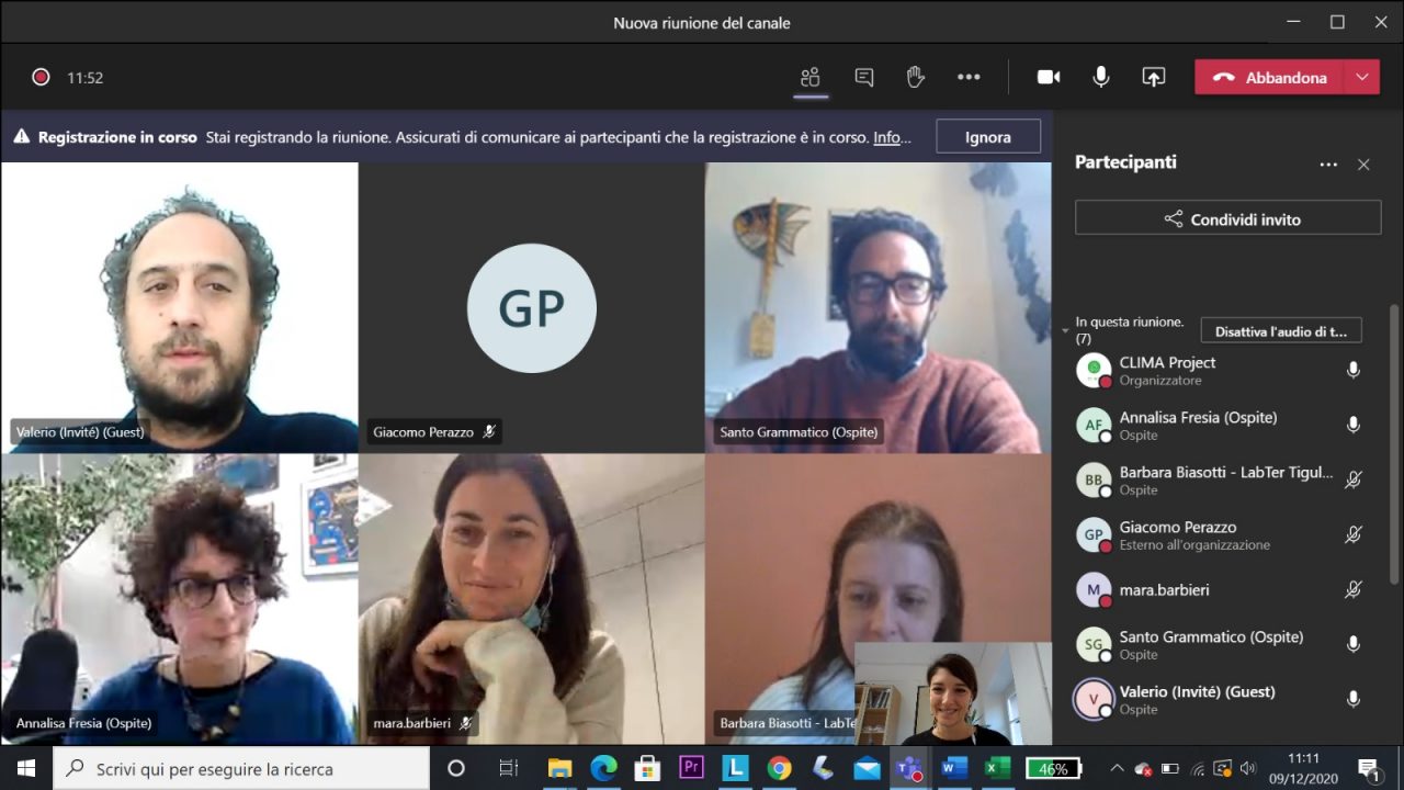 Gestione dei rifiuti, videoconferenza del Forum del progetto Clima