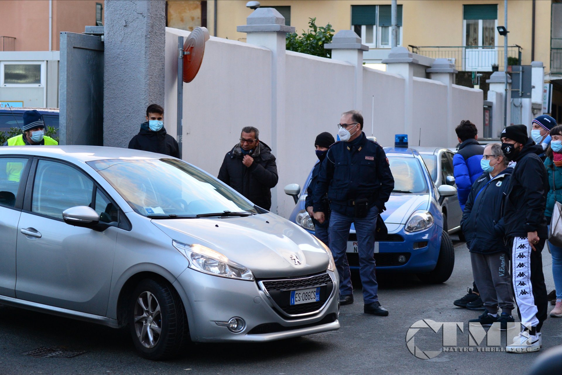 Contestazione tifosi dopo Entella Empoli 207