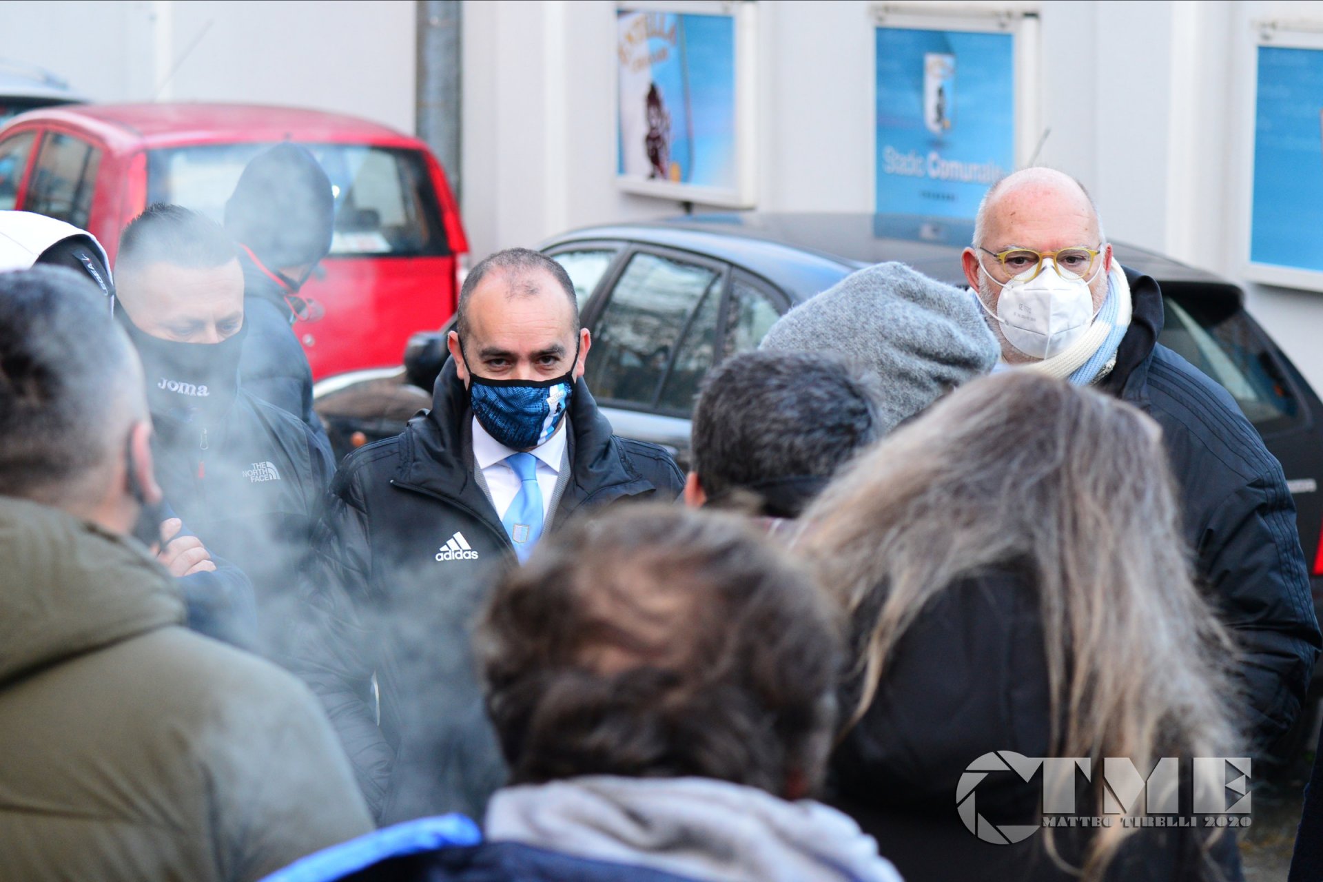 Contestazione tifosi dopo Entella Empoli 208