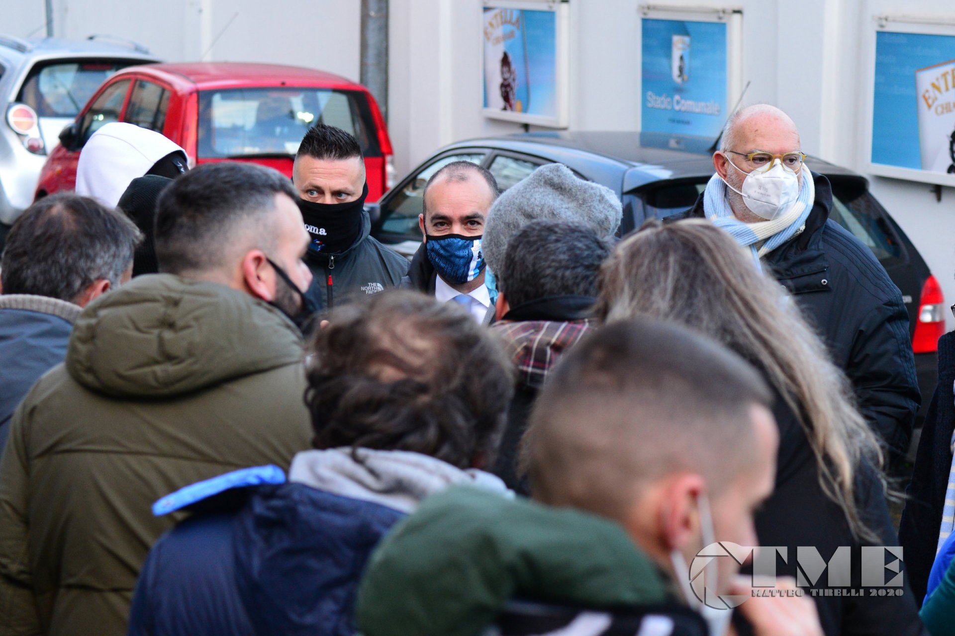 Contestazione tifosi dopo Entella Empoli 211