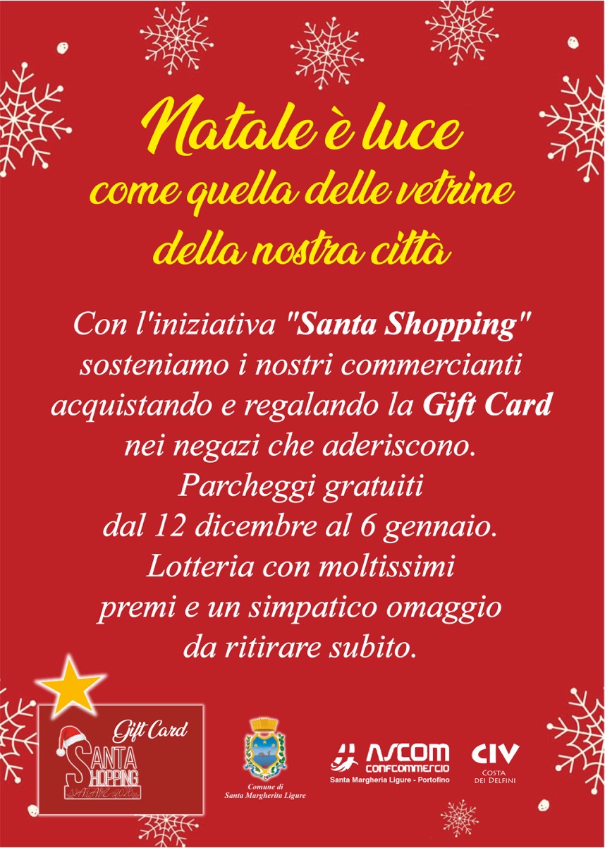 Incentivi per acquisti nei negozi cittadini e non on line