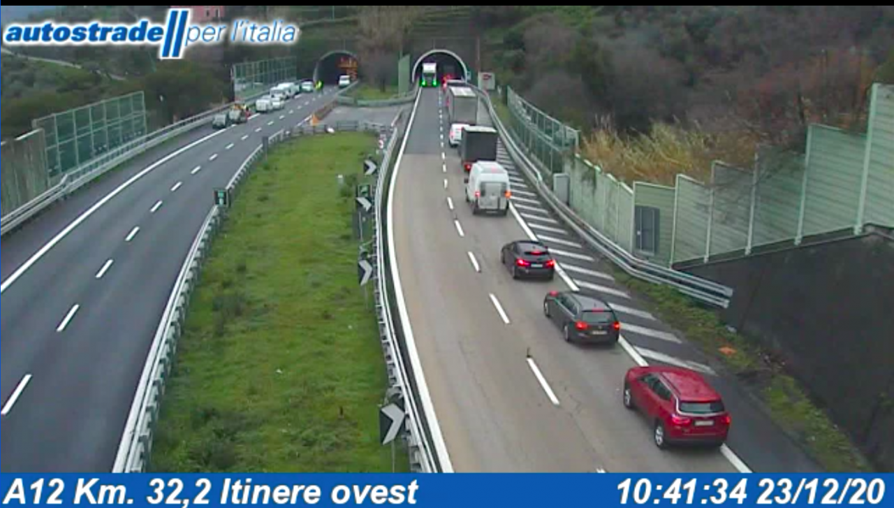 A12, coda tra Sestri e Chiavari